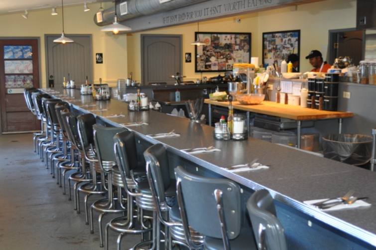 Counter Seating at Fred