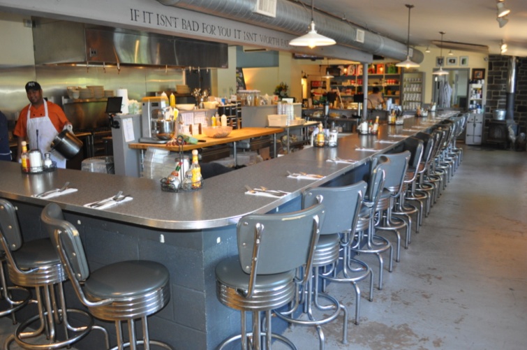 Counter at Fred